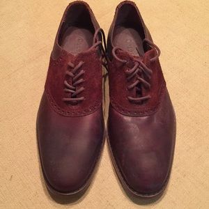Cole Haan red 8.5 leather shoes